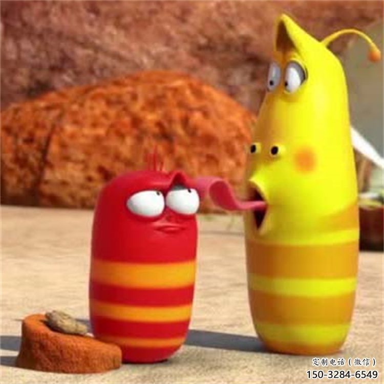 菏澤卡通蟲(chóng)子雕塑，公園動(dòng)物雕塑，彩繪工藝