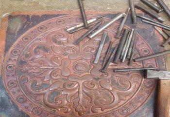 棗莊花卉浮雕精品，鍛銅構(gòu)件，別墅花卉浮雕廠家