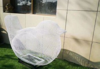 德州鏤空鳥雕塑供需，透雕系列，鐵藝小鳥雕塑制造商