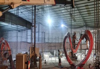 朔州景觀love雕塑選定，美陳雕塑，現代燈光love雕塑優選