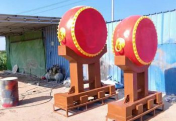 陽(yáng)泉景觀戰(zhàn)鼓雕塑