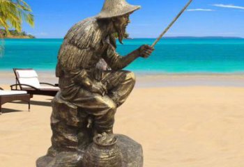 太原抽象姜太公雕塑