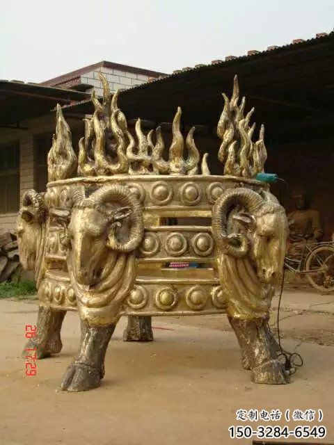 商洛廣場(chǎng)福鼎雕塑