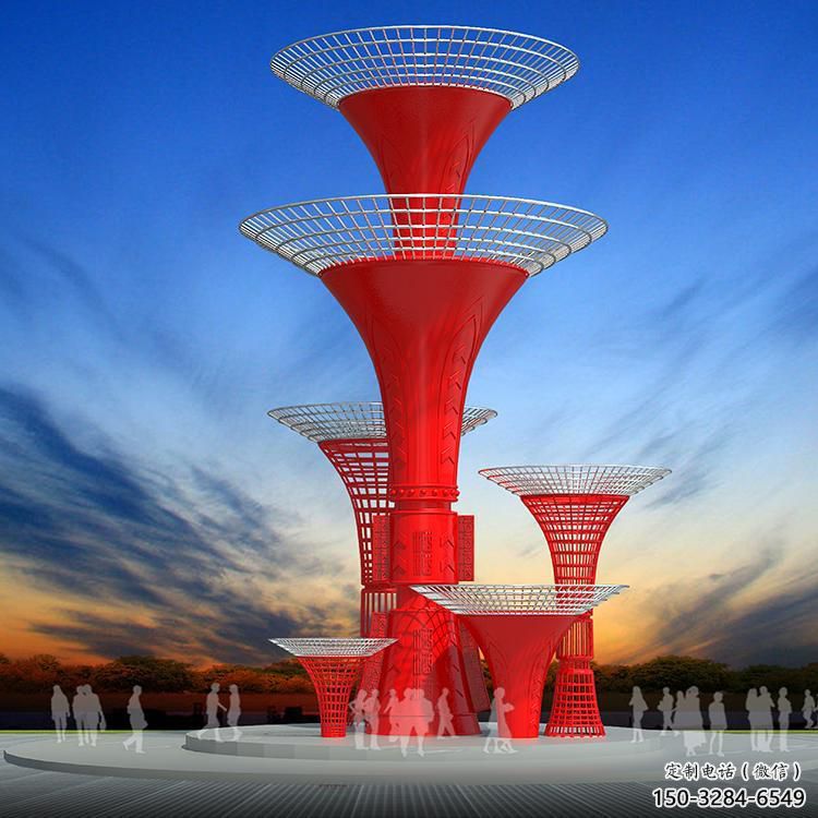 吐魯番室內精神堡壘雕塑