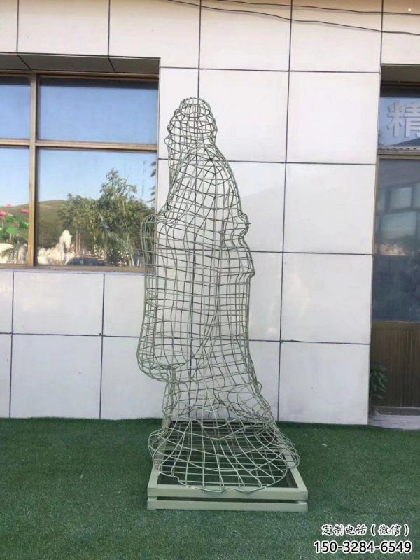 曲靖鏤空孔子雕塑服務商，景觀雕塑，鐵藝校園人物雕塑選定