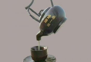 尼木玄關懸壺雕塑