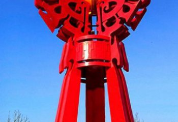 溫州精神堡壘火球雕塑，城市建筑雕塑，創(chuàng)意藝術(shù)設(shè)計(jì)