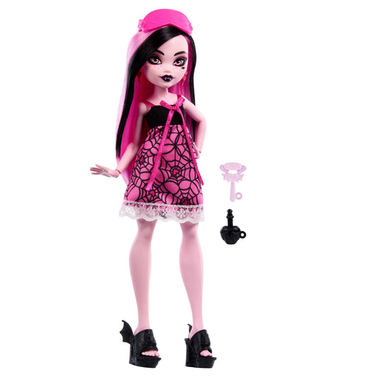 Monster High Muñeca Reveal Pijamas Monstruosas Draculaura
